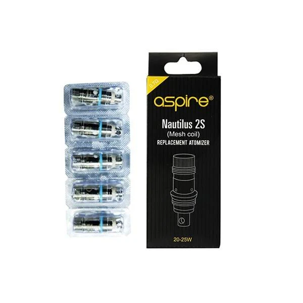 Aspire Nautilus 2S | 0.7 Mesh Coils | £9.50