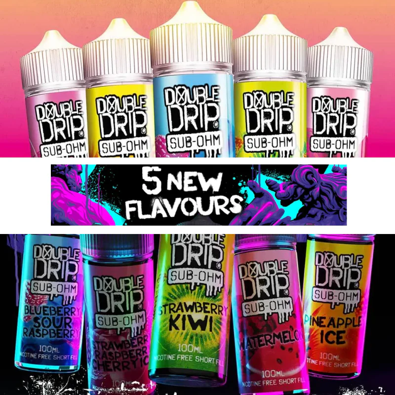 Double Drip 70/30 | 100ml + 2 Nics | £3