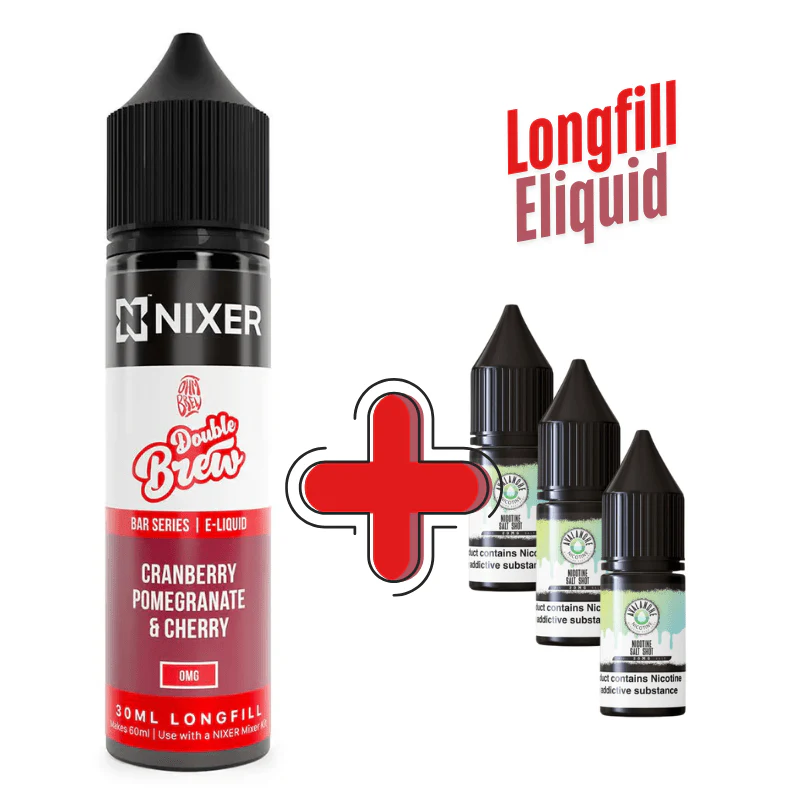 Double Brew Longfill + 3 Nic Salts | £4 - Image 3