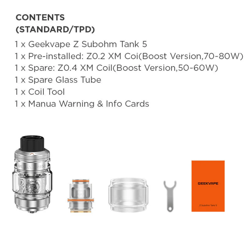 Geekvape Z Subohm 5 Tank | £20 - Image 2