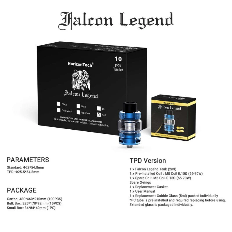HorizonTech Falcon Legend Tank | £10 - Image 7