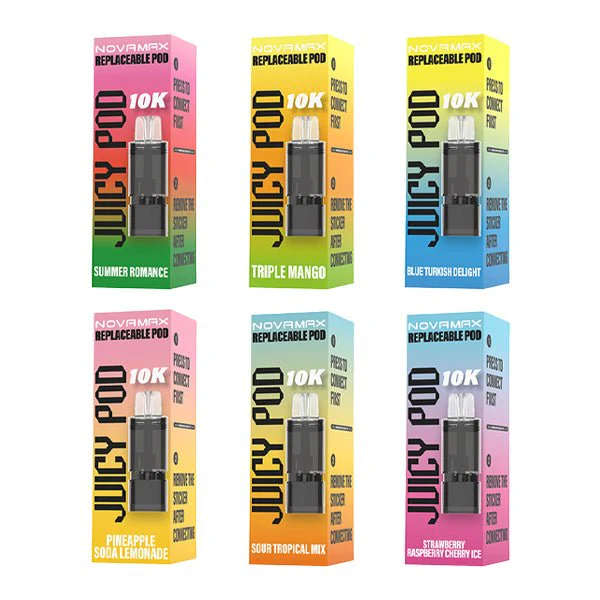 Juicy Pod NovaMax 10K Prefilled Pods | £3 - Image 4