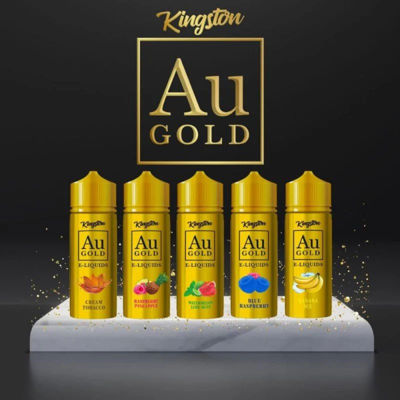 Kingston Au Gold 100ml + 2 Nics from £4