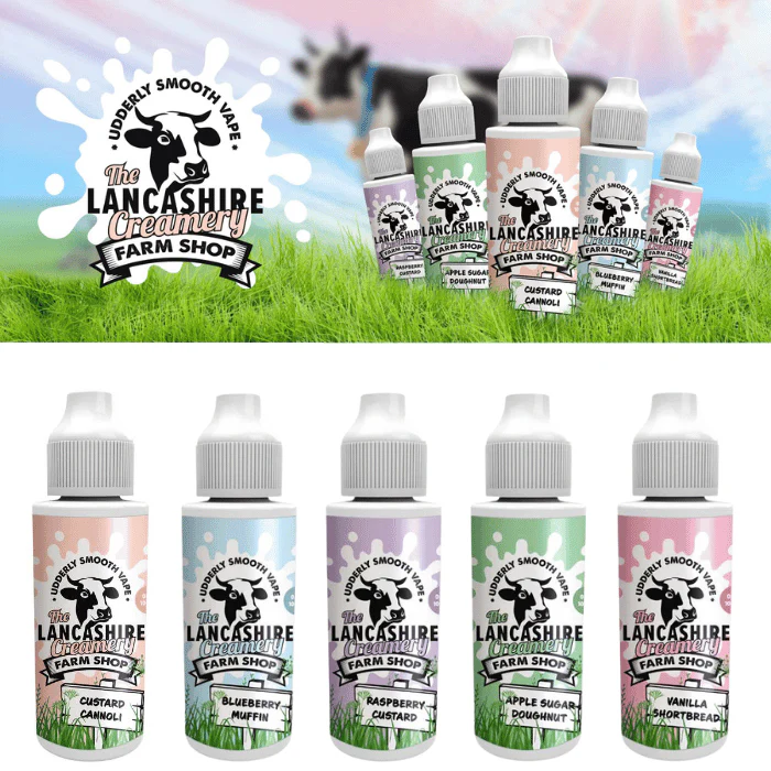 Lancashire Creamery Farm Shop 70/30 | 100ml + 2 Nics | £6