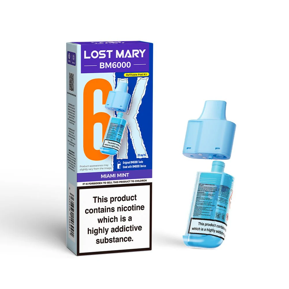 Lost Mary BM6000 Prefilled Pods | £5
