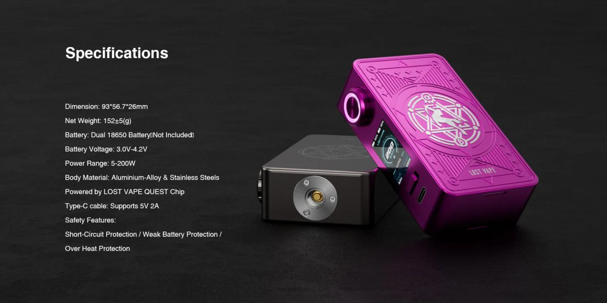 Lost Vape Centaurus M200 Box Mod | £25 - Image 19
