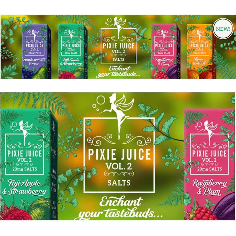 Pixie Juice Vol 2 Nic Salt | £1