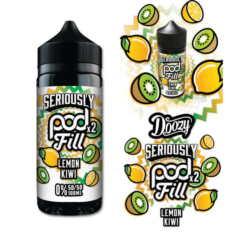 Seriously Pod Fill X2 50/50 | 100ml + 2 Nics | £7