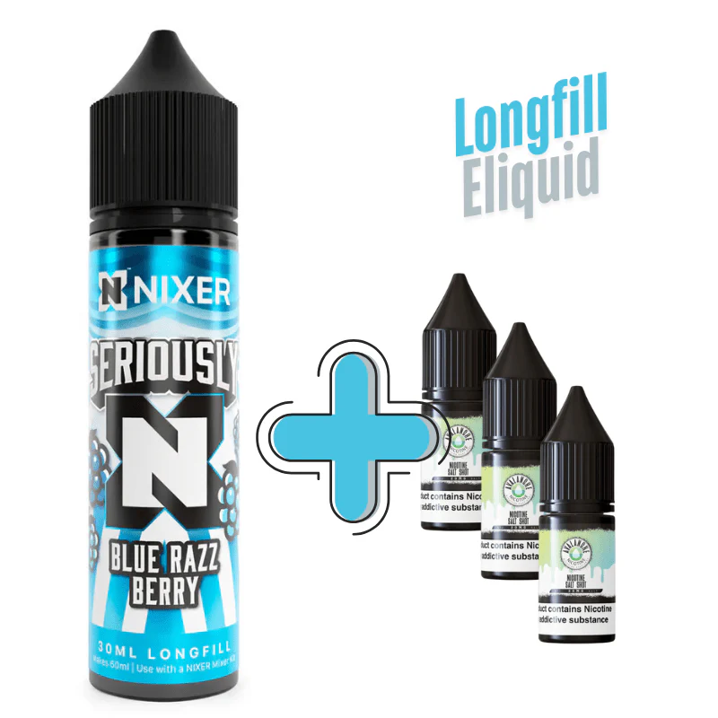 Seriously Longfill + 3 Nic Salts | £4