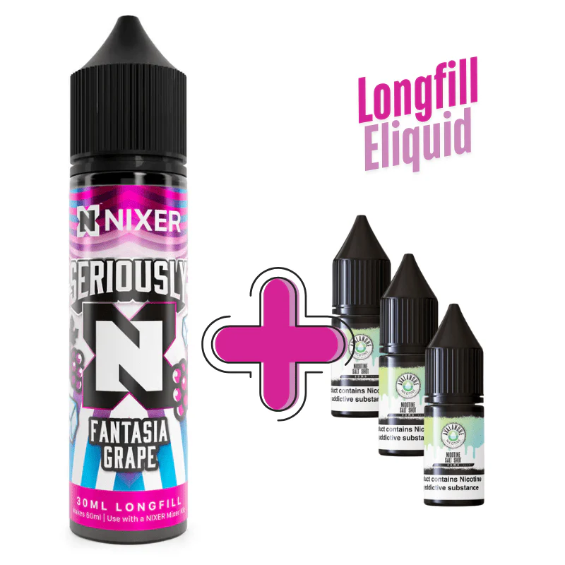 Seriously Longfill + 3 Nic Salts | £4 - Image 3