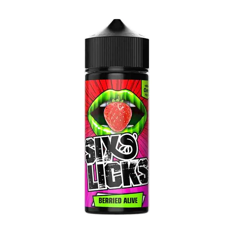 Six Licks 70/30 | 100ml + 2 Nics | From £5 - Image 10