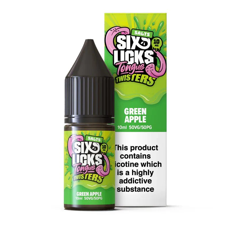 Six Licks Tongue Twister Nic Salt | £1
