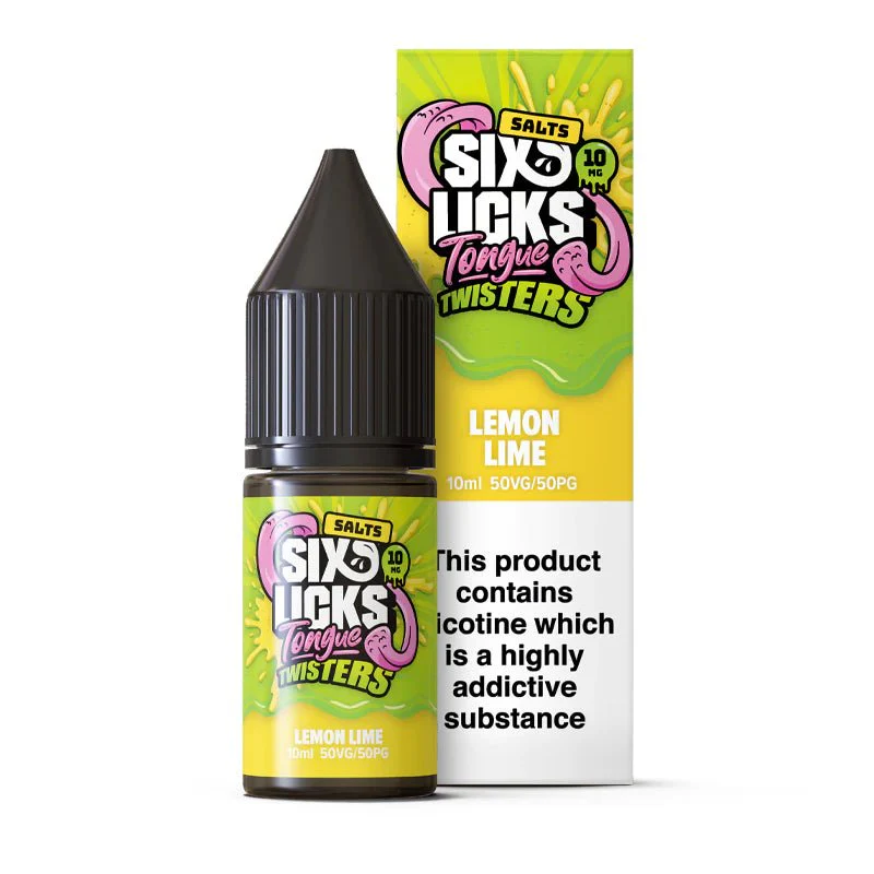 Six Licks Tongue Twister Nic Salt | £1 - Image 2