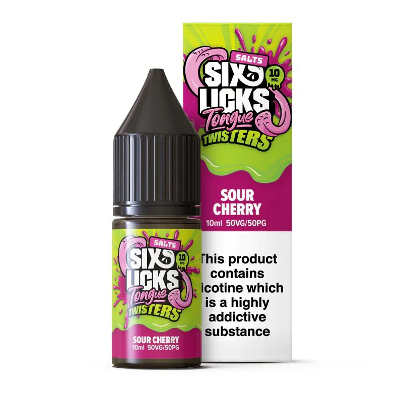 Six Licks Tongue Twister Nic Salt | £1 - Image 5