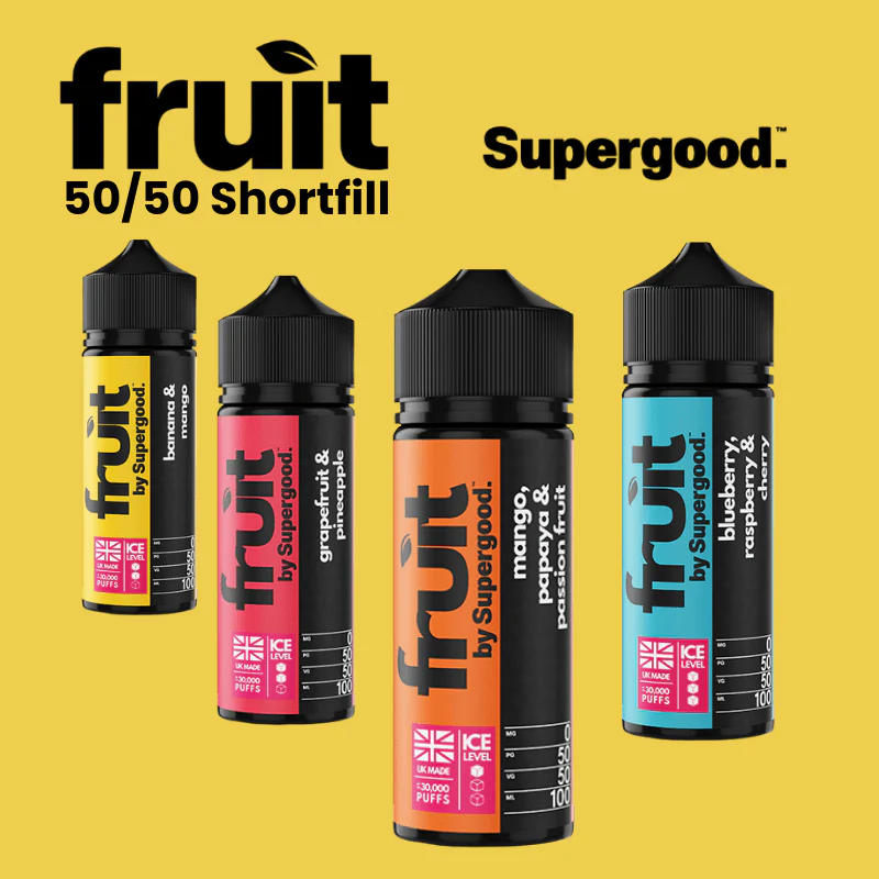 Supergood Fruit 50/50 | 100ml + 2 Nics | £6