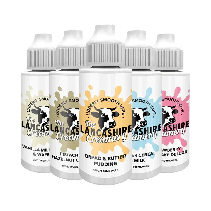 The Lancashire Creamery 70/30 | 100ml + 2 Nics | £6