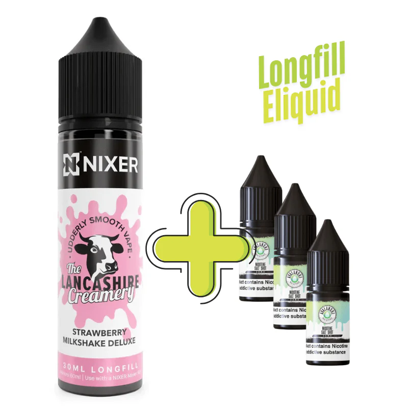 The Lancashire Creamery Longfill + 3 Nic Salts £4 - Image 3