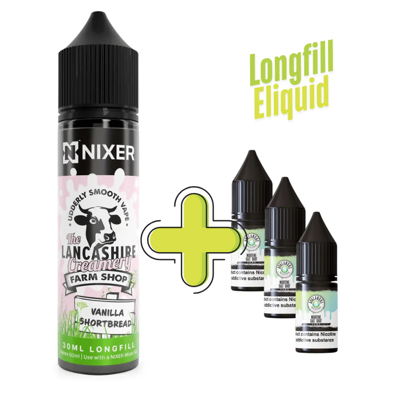 The Lancashire Creamery Longfill + 3 Nic Salts £4 - Image 4
