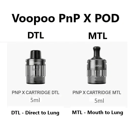 Voopoo PnP X Pods | £5